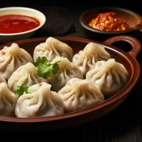 Chicken momos