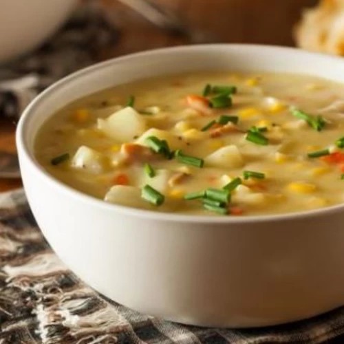 Vegetable Sweet corn soup
