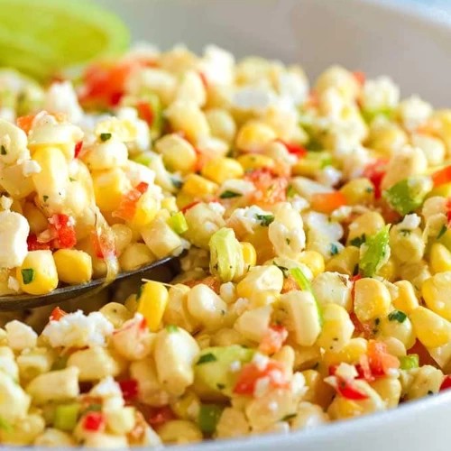 Classic corn salad