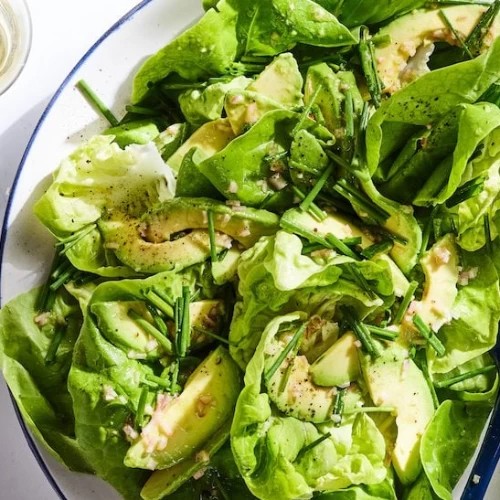 Butter lettuce salad