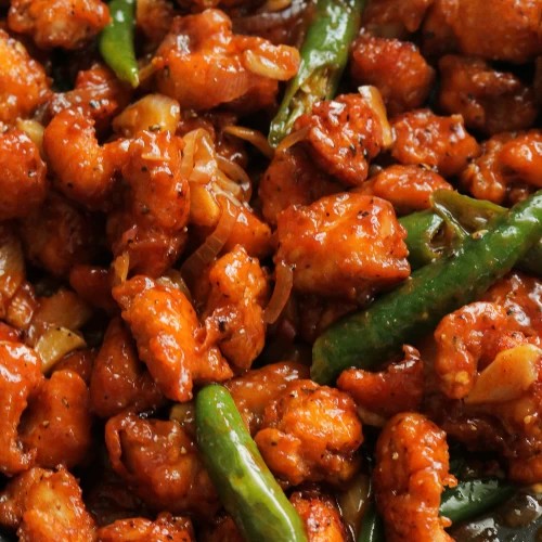 Chicken chilly fry