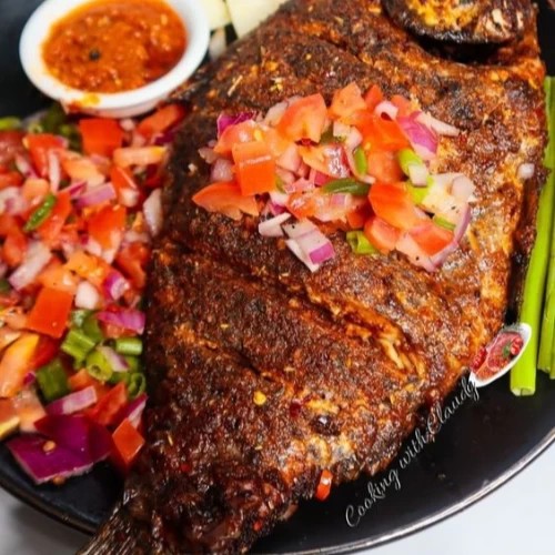 Grilled fish