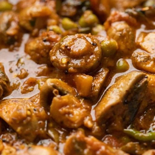 Mushroom masala